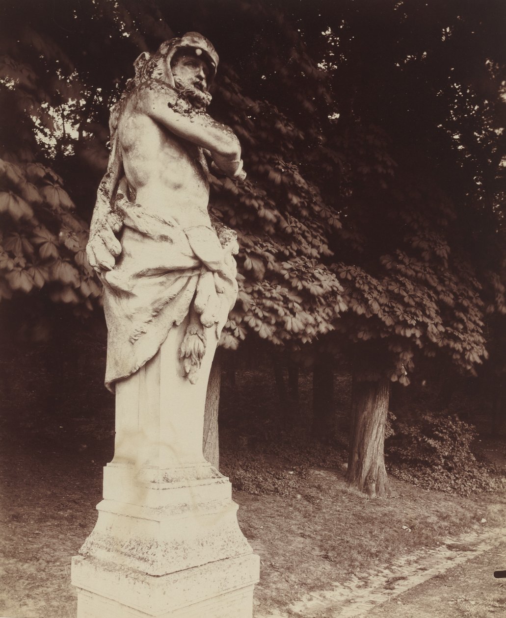 Saint-Cloud,1922 (foto) od Eugène Atget