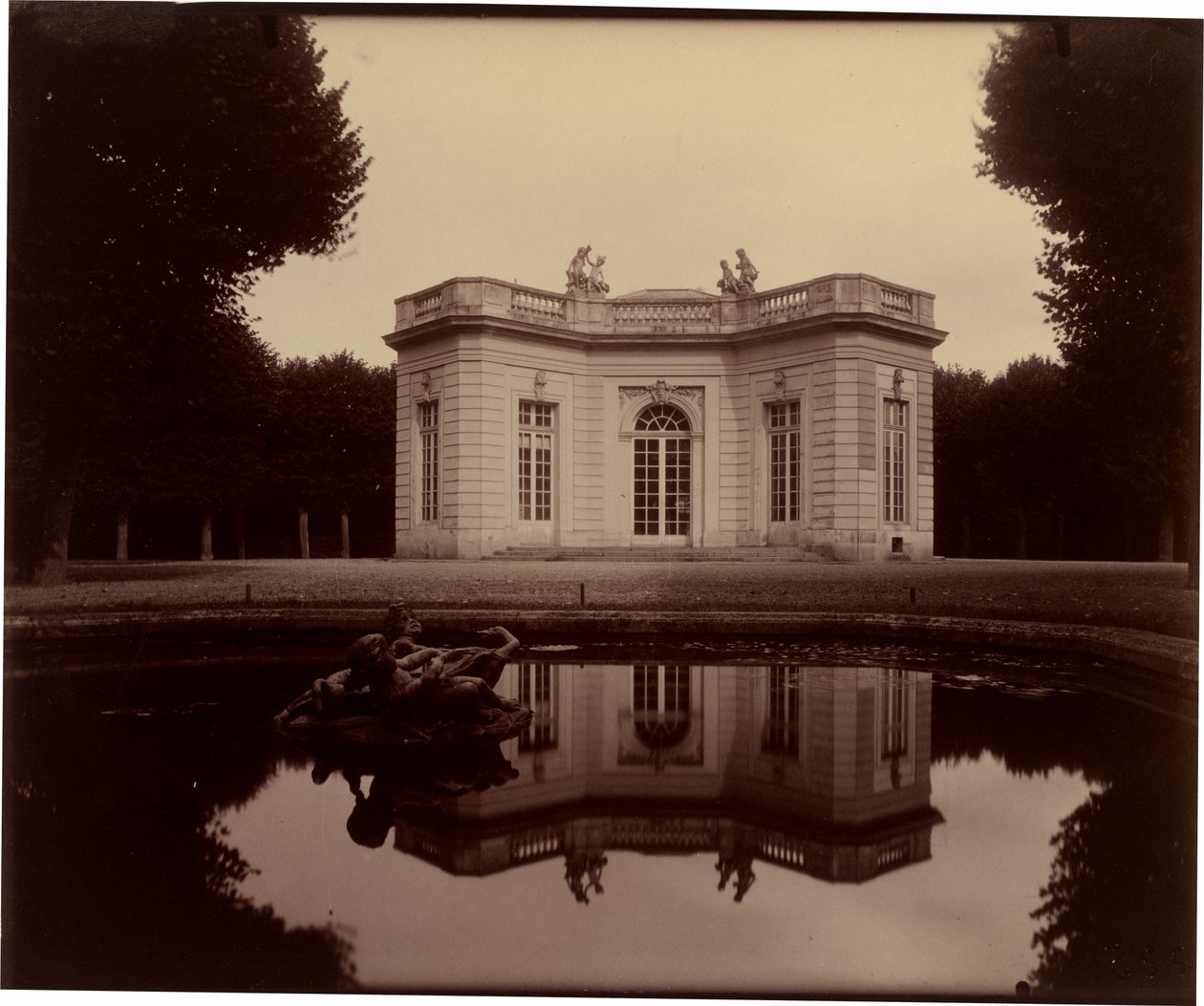 Trianon, francouzský pavilon, 1923-1924 (foto) od Eugène Atget