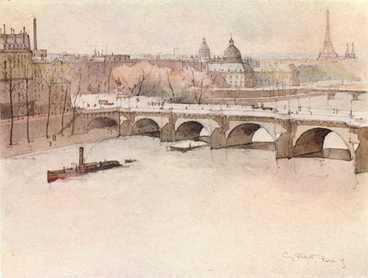 Pont Neuf, 1915 od Eugene Bejot
