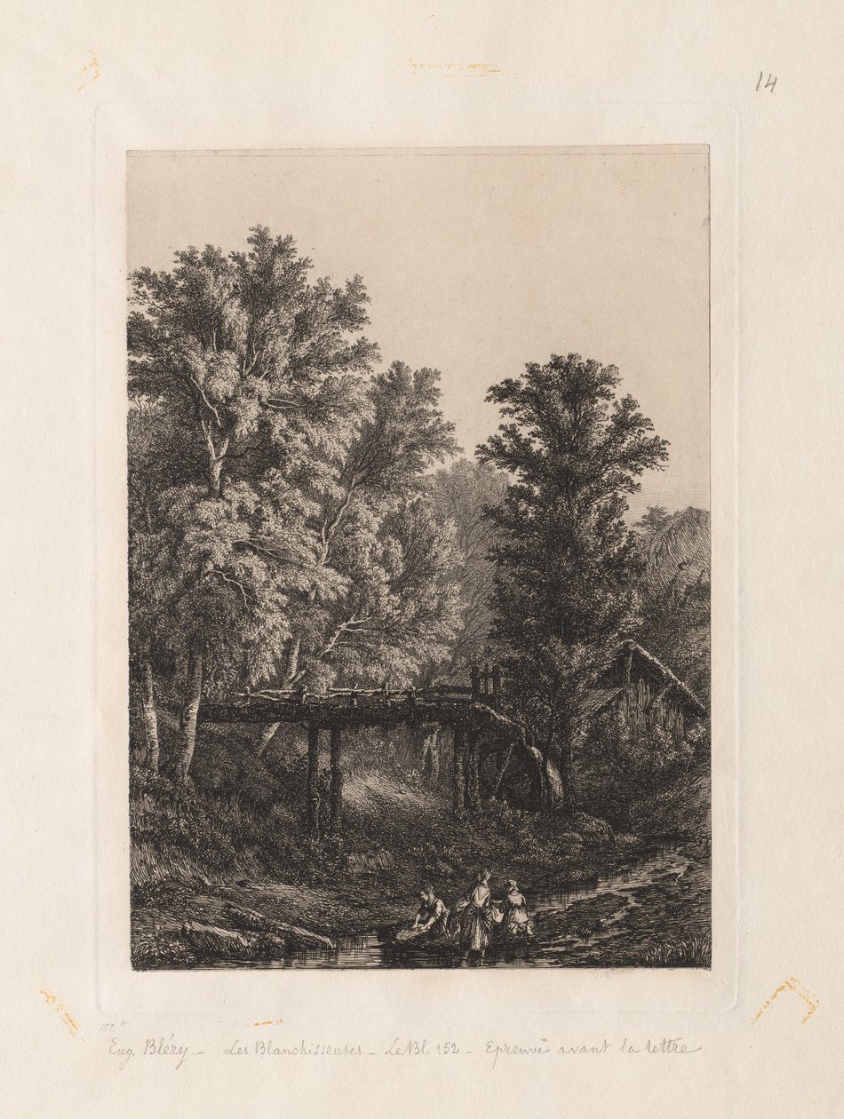 The Launddresses, 1838. od Eugene Bléry