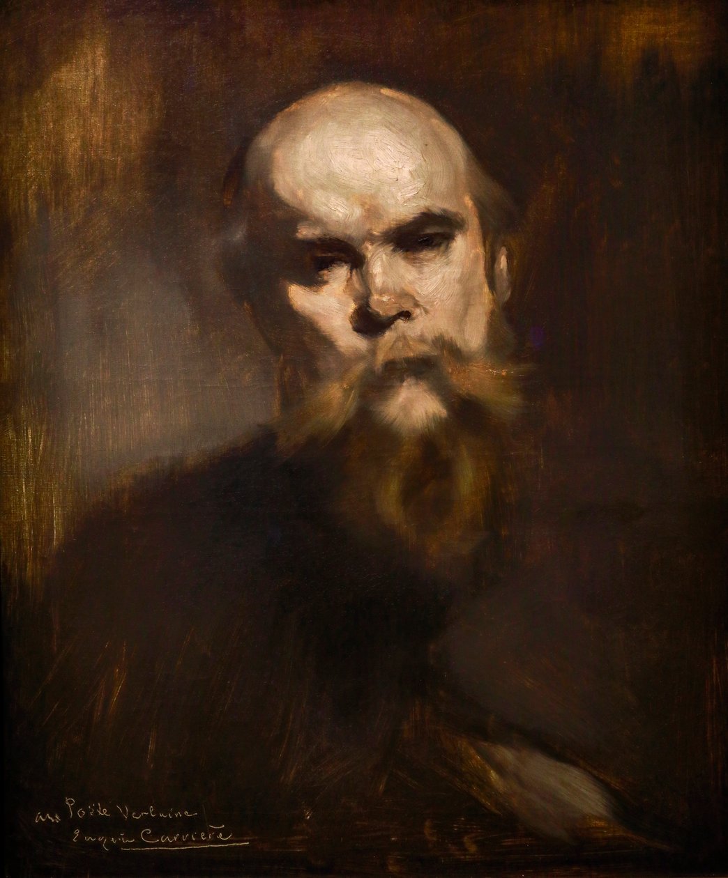 Paul Verlaine od Eugène Carrière