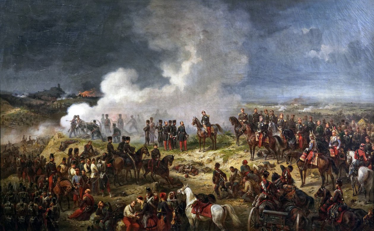 Bitva u Solferina, 24. června 1859 od Eugene Charpentier