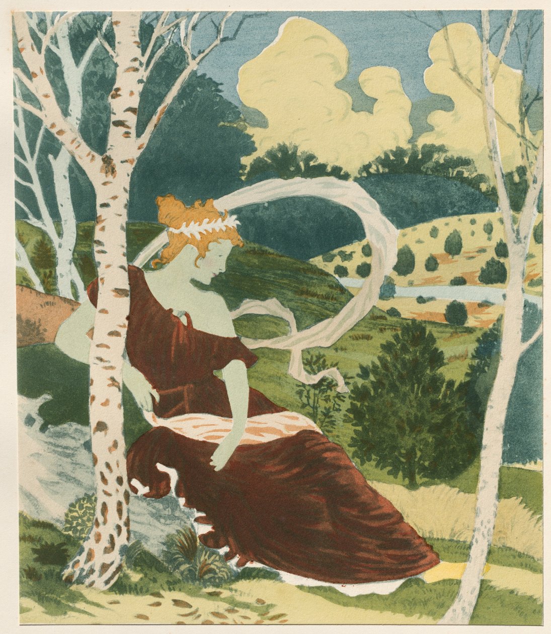 V lese, 1899. od Eugene Grasset