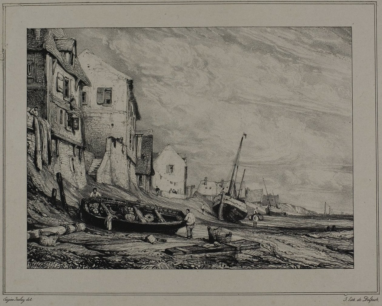 Normandie od Eugene Isabey