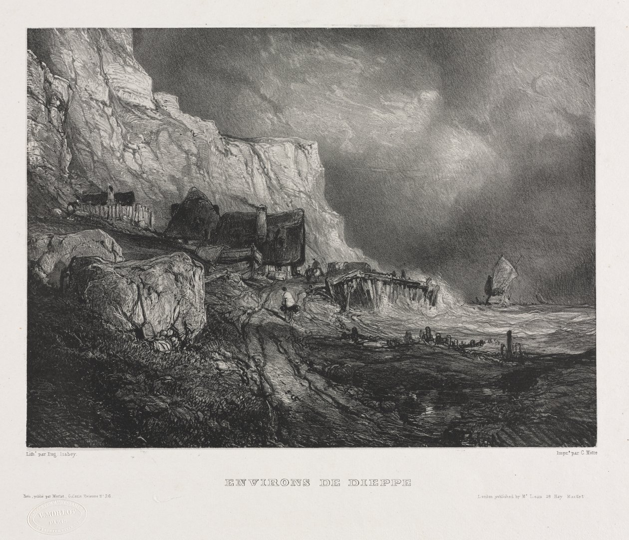Šest mariňáků, 1833. od Eugene Isabey