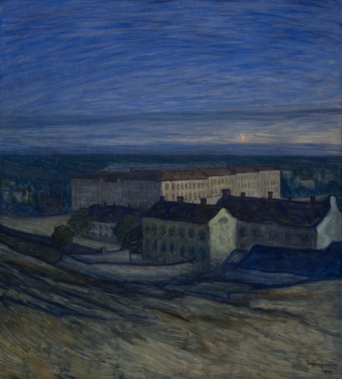 Předměstí od Eugène Jansson