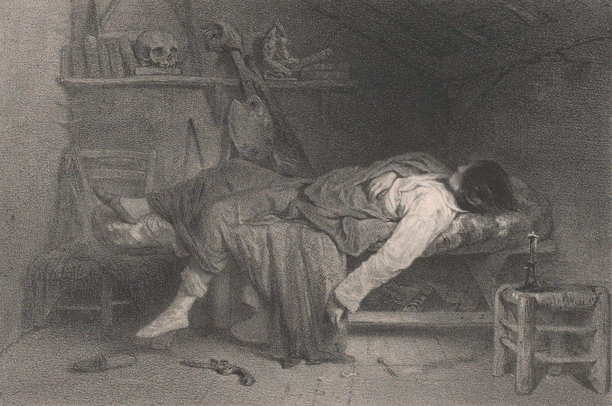 Sebevražda, 1846. od Eugene Leroux
