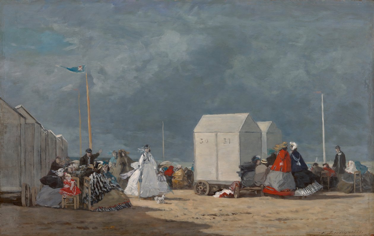 Blížící se bouře, 1864. od Eugene Louis Boudin