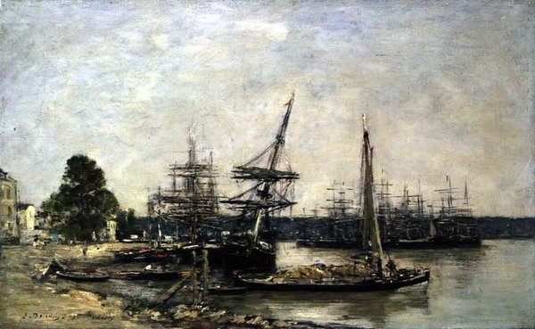 Bordeaux od Eugene Louis Boudin