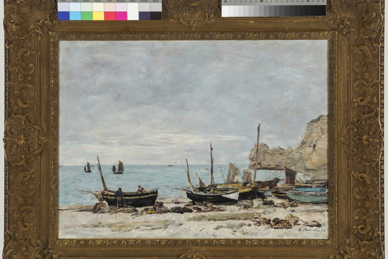 Étretat od Eugene Louis Boudin