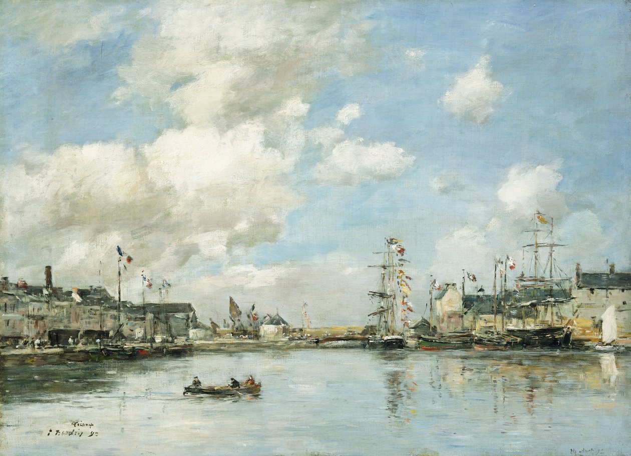 Fecamp, pánev, 1892 od Eugene Louis Boudin