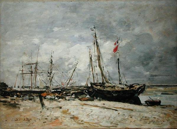 Le Crotay od Eugene Louis Boudin