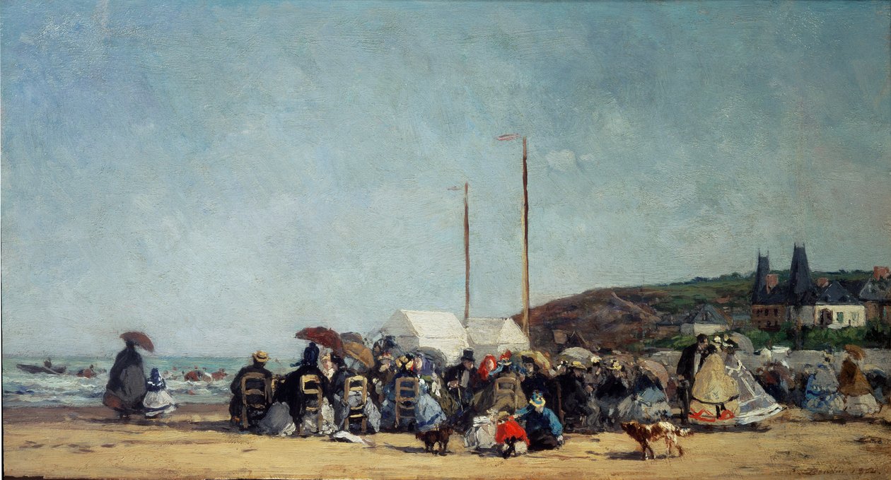 Závěsný od Eugene Louis Boudin