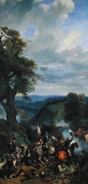 Bitva v Argonne, září 1792 od Eugene Louis Lami