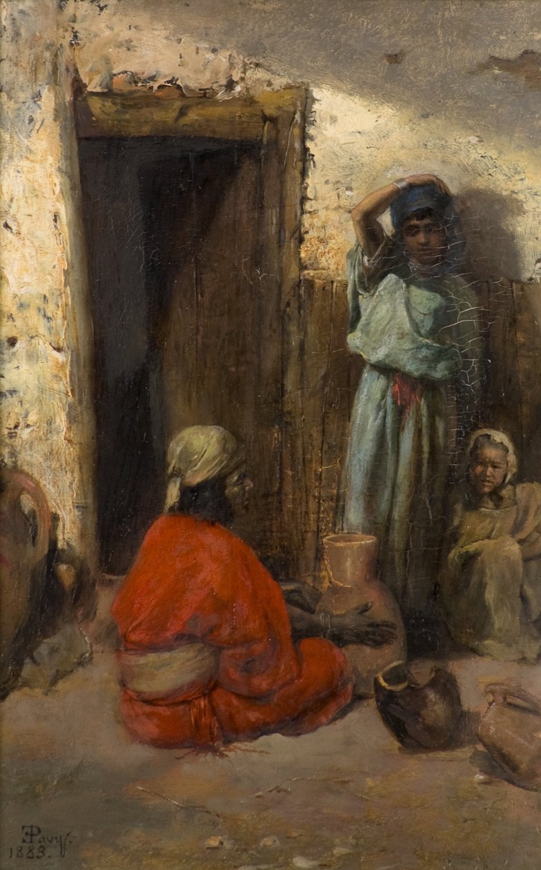 Arabská ulice od Eugene Pavy