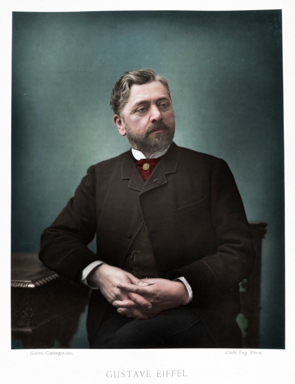 Gustave Eiffel, francouzský inženýr, 1880 od Eugene Pirou