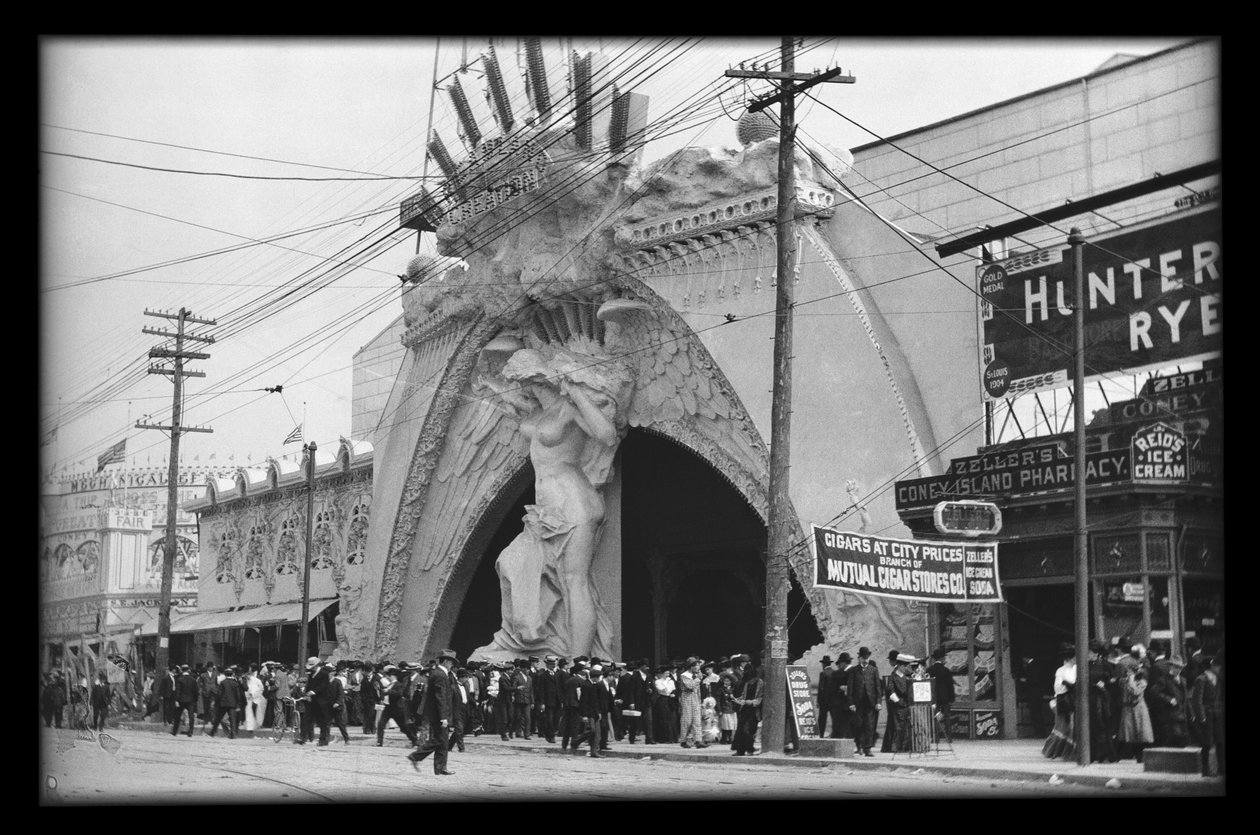 Vstup do Dreamland, 1908 (dusičnan negativní) od Eugene Wemlinger