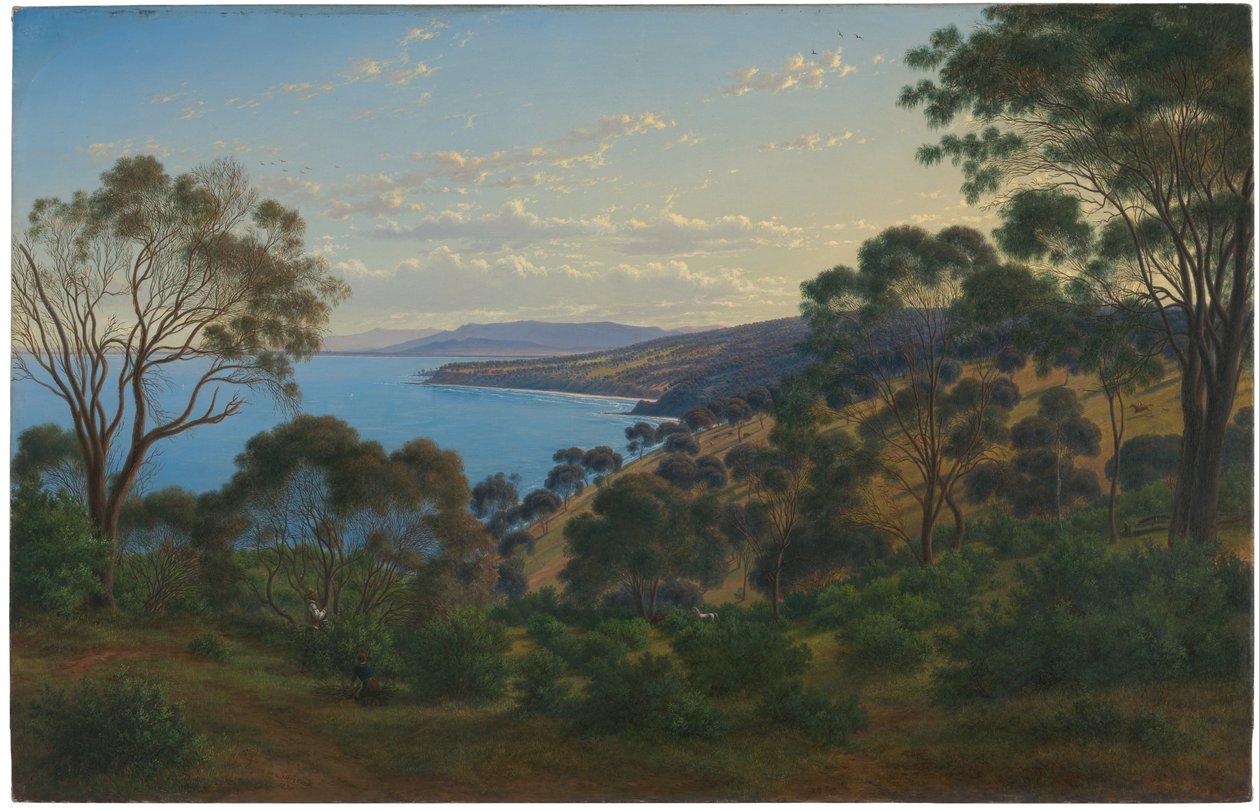 Dandenong Ranges z "Beleury" od Eugene von Guérard
