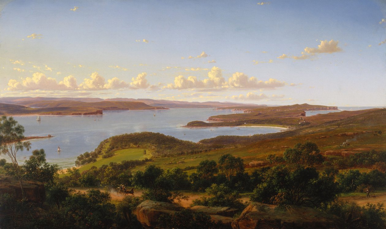 Hlavy Sydney od Eugene von Guérard