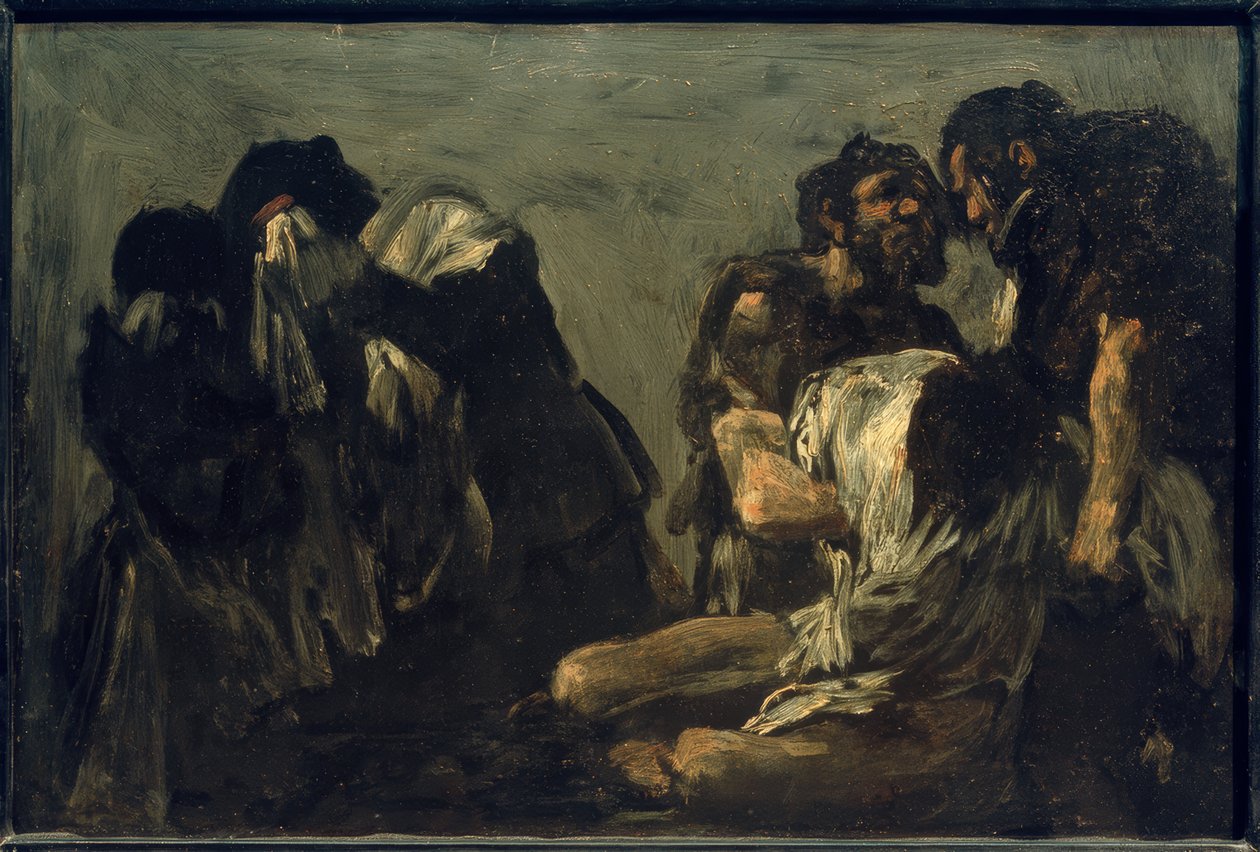 Rachel a bratři Jakobsové od Eugenio Lucas Velázquez