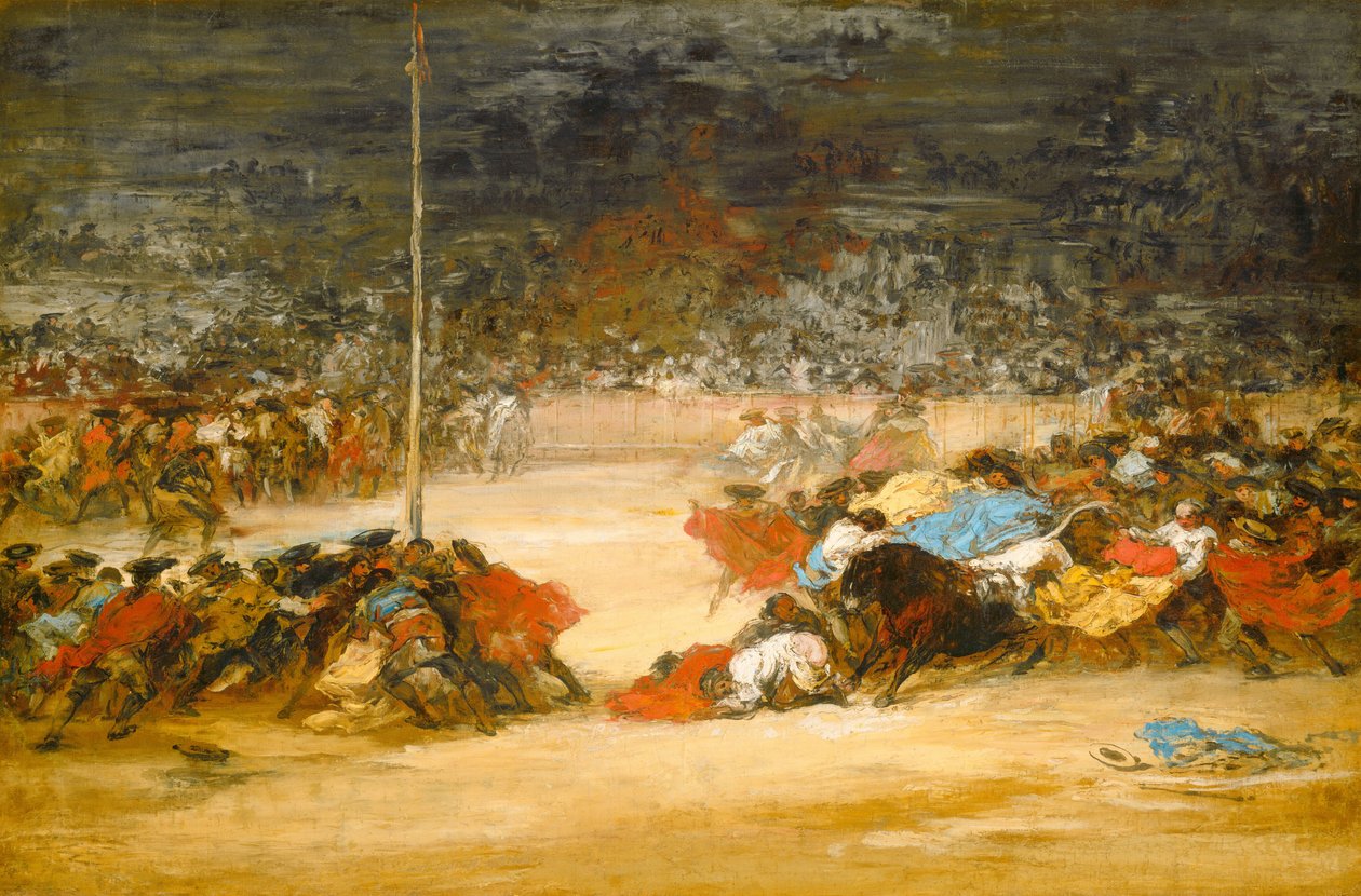 Býčí zápasy, c. 18901900. od Eugenio Lucas Villamil