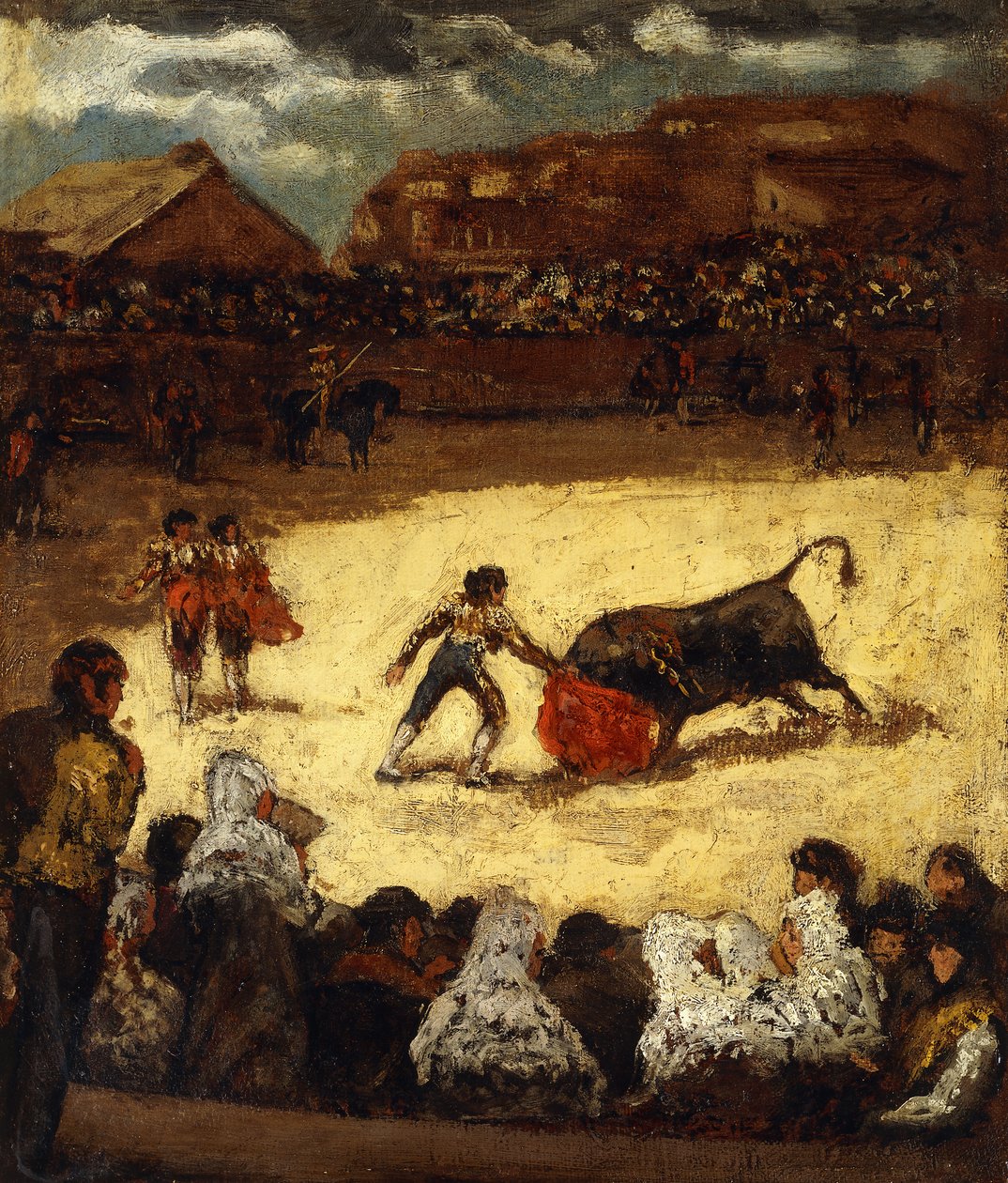 býčí zápasy, od Eugenio Lucas y Padilla