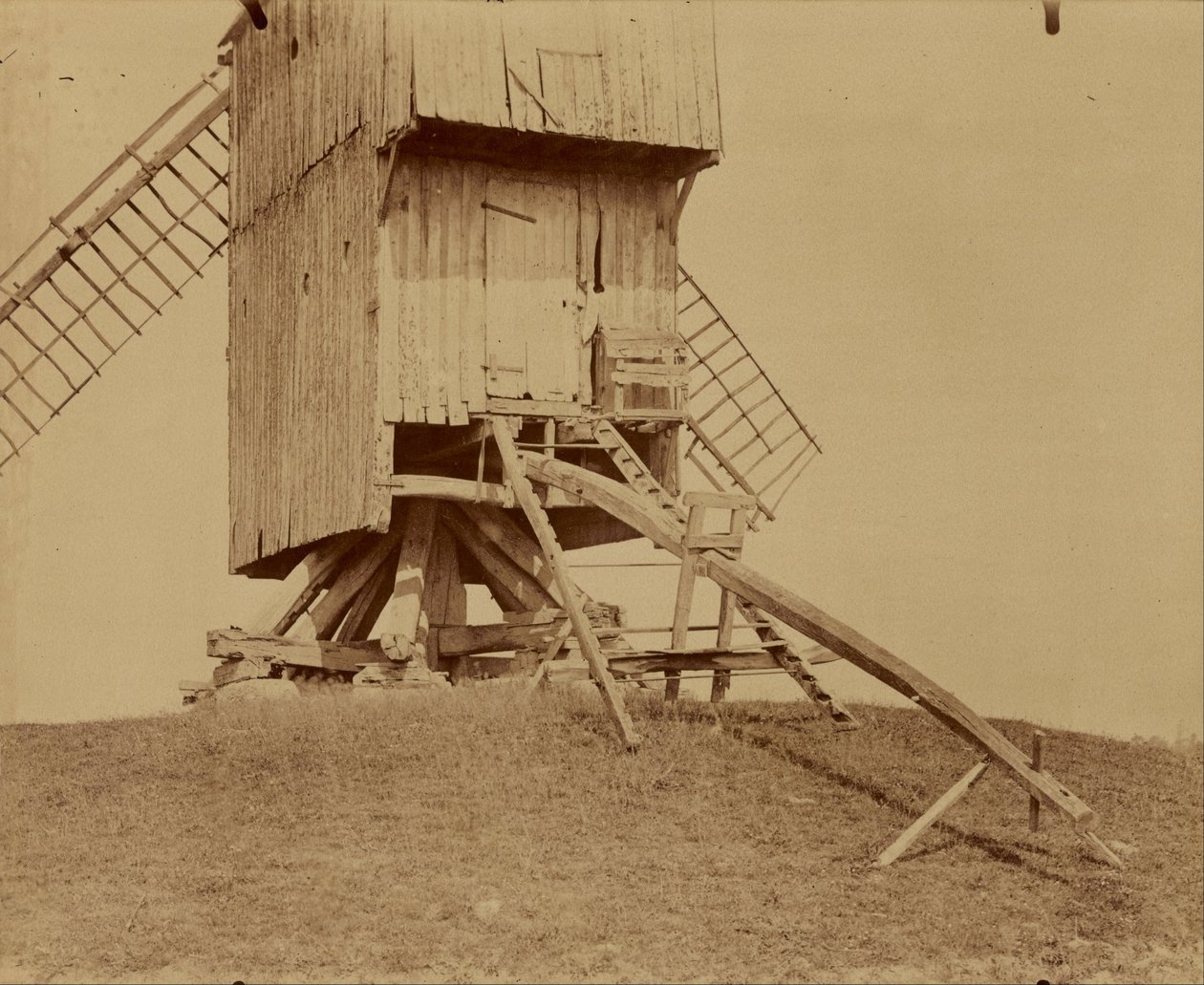 Mill (Somme) od Eugène Atget