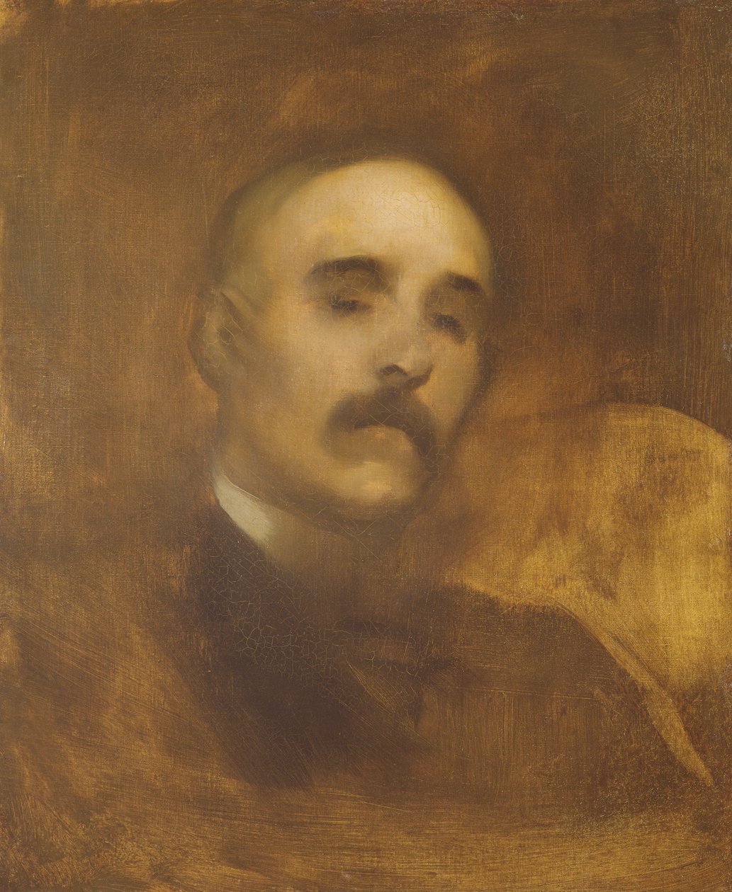 Georges Clemenceau (1841-1929) od Eugène Carrière