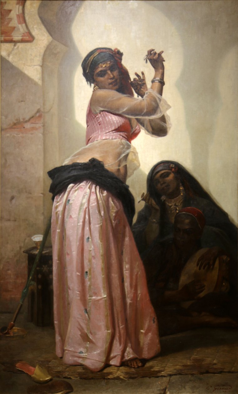 Tanečník v Káhiře. od Pierre François Eugène Giraud