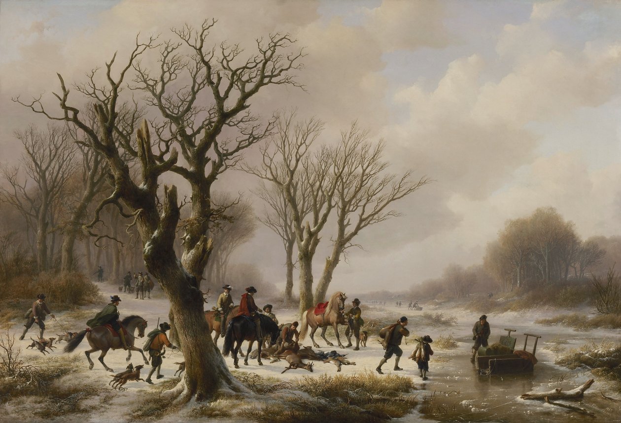 Po lovu od Eugene Joseph Verboeckhoven