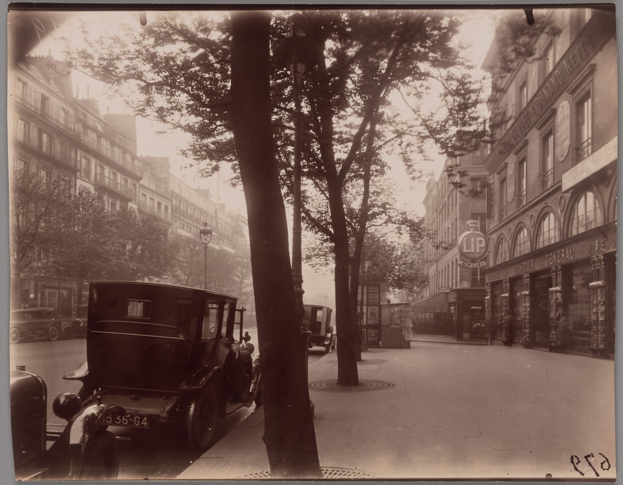 Boulevard de Bonne-Nouvelle od Eugène Atget