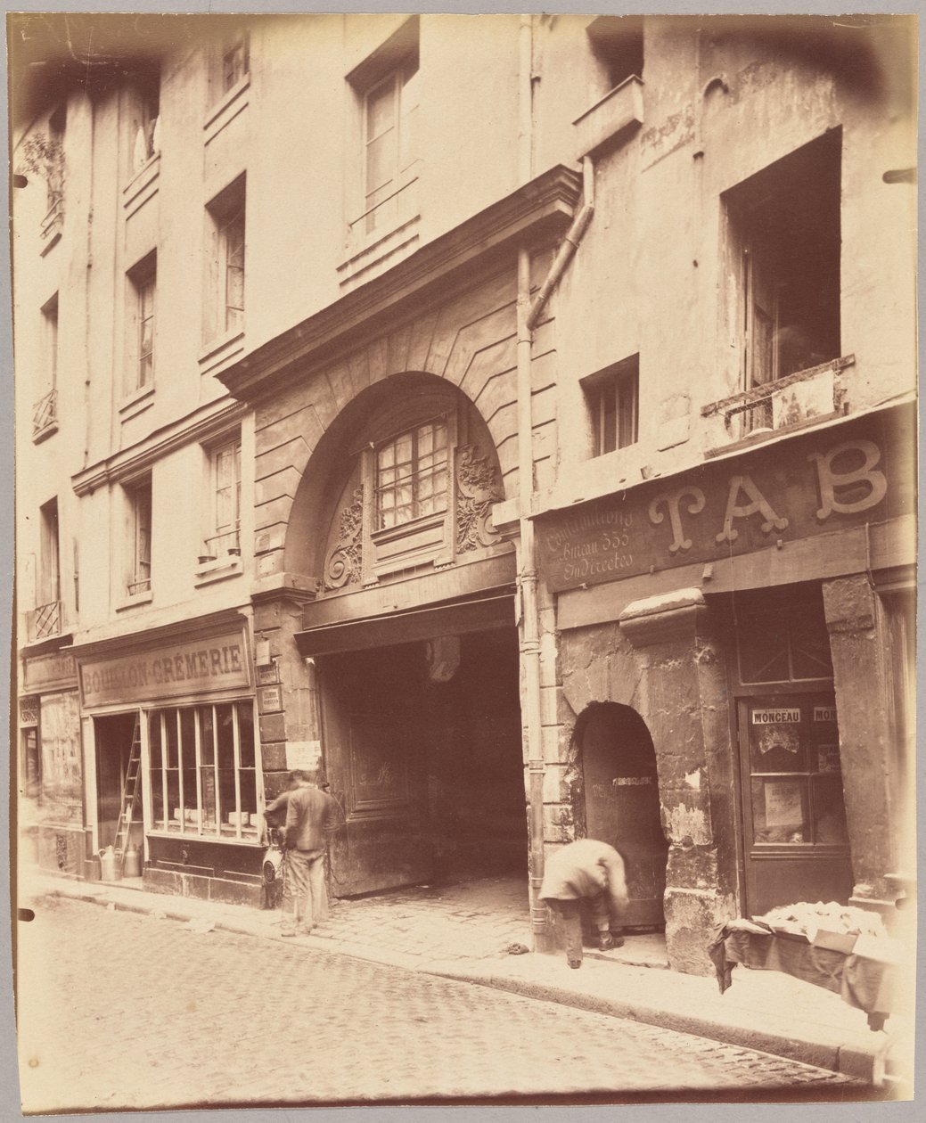 Château Rouge, rue Galande od Eugène Atget