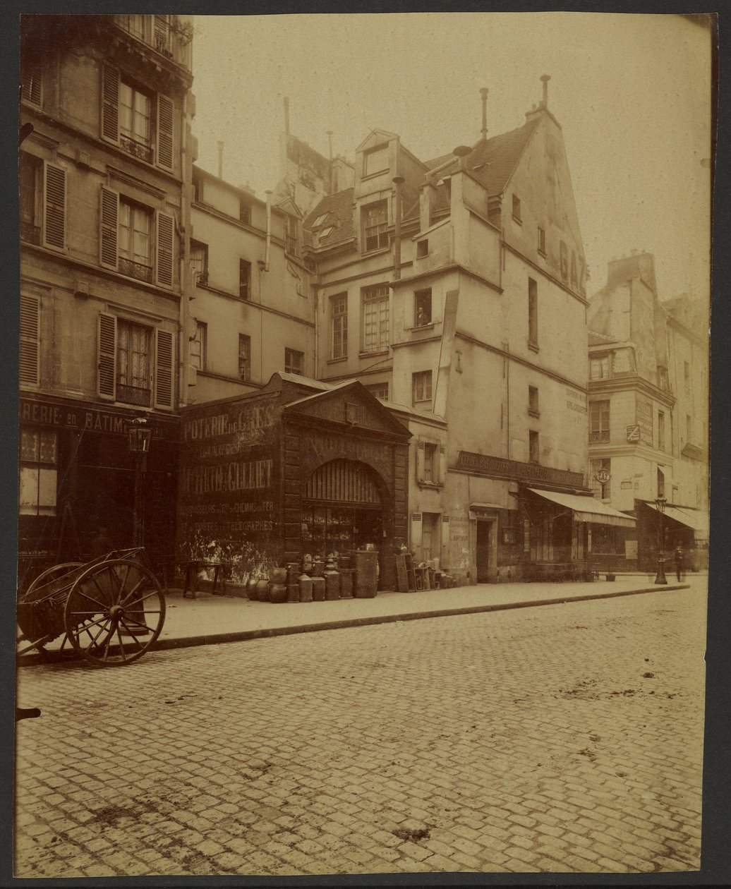 Cour de la Rue des Archives 46 od Eugène Atget