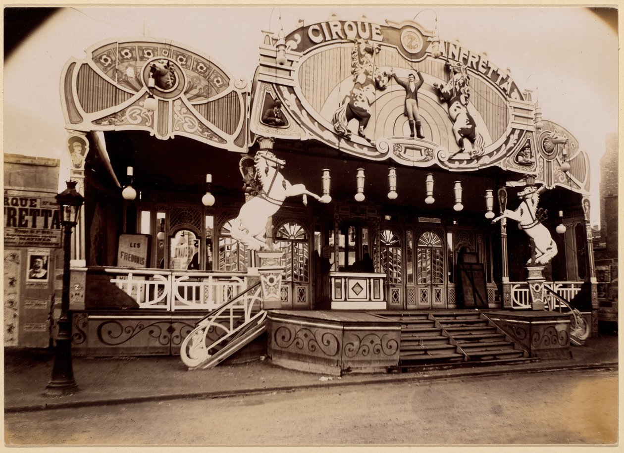 Foire des Invalides od Eugène Atget