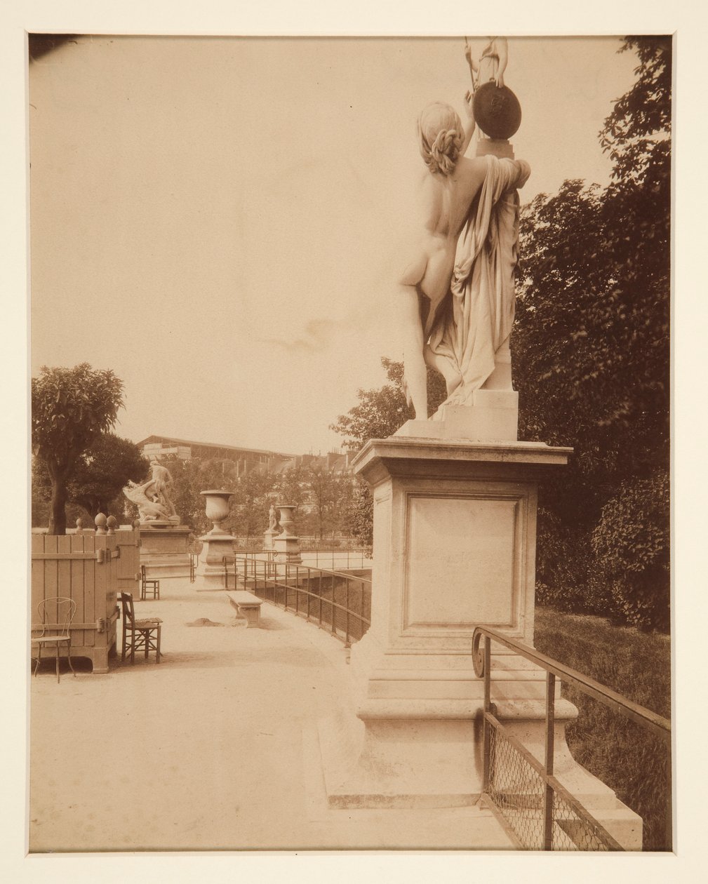 Tuileries od Eugène Atget