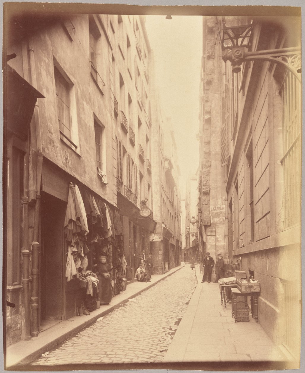 Rue de la Parcheminerie od Eugène Atget