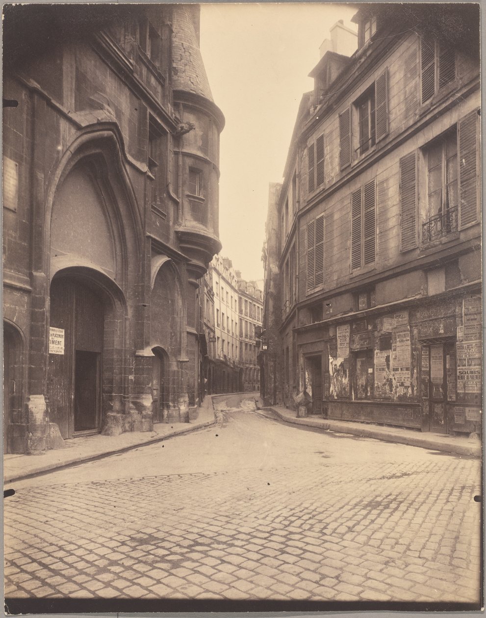 Rue du Figuier od Eugène Atget
