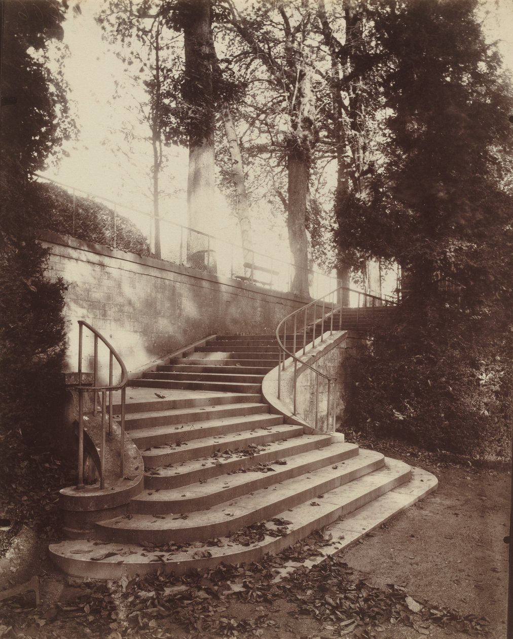 Kroky v Saint-Cloud od Eugène Atget