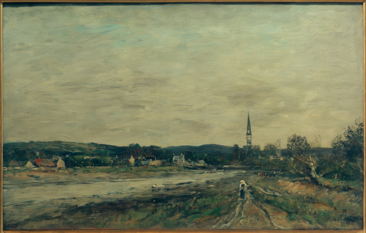 LHôpital-Camfrout od Eugene Louis Boudin