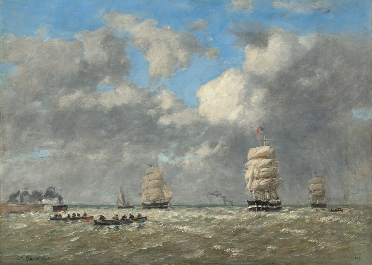 Le Havre od Eugène Boudin