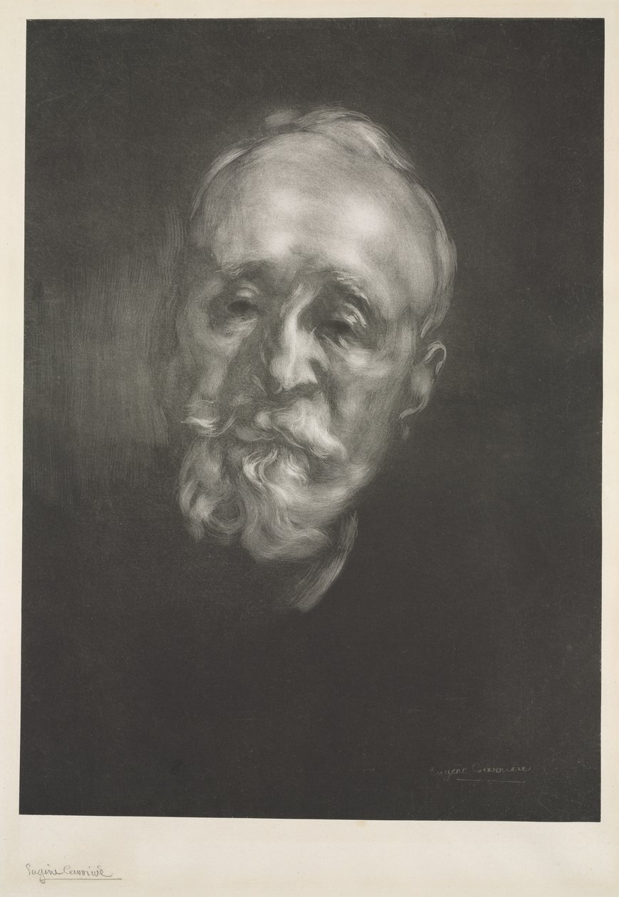 Puvis de Chavannes, 1897. od Eugène Carrière