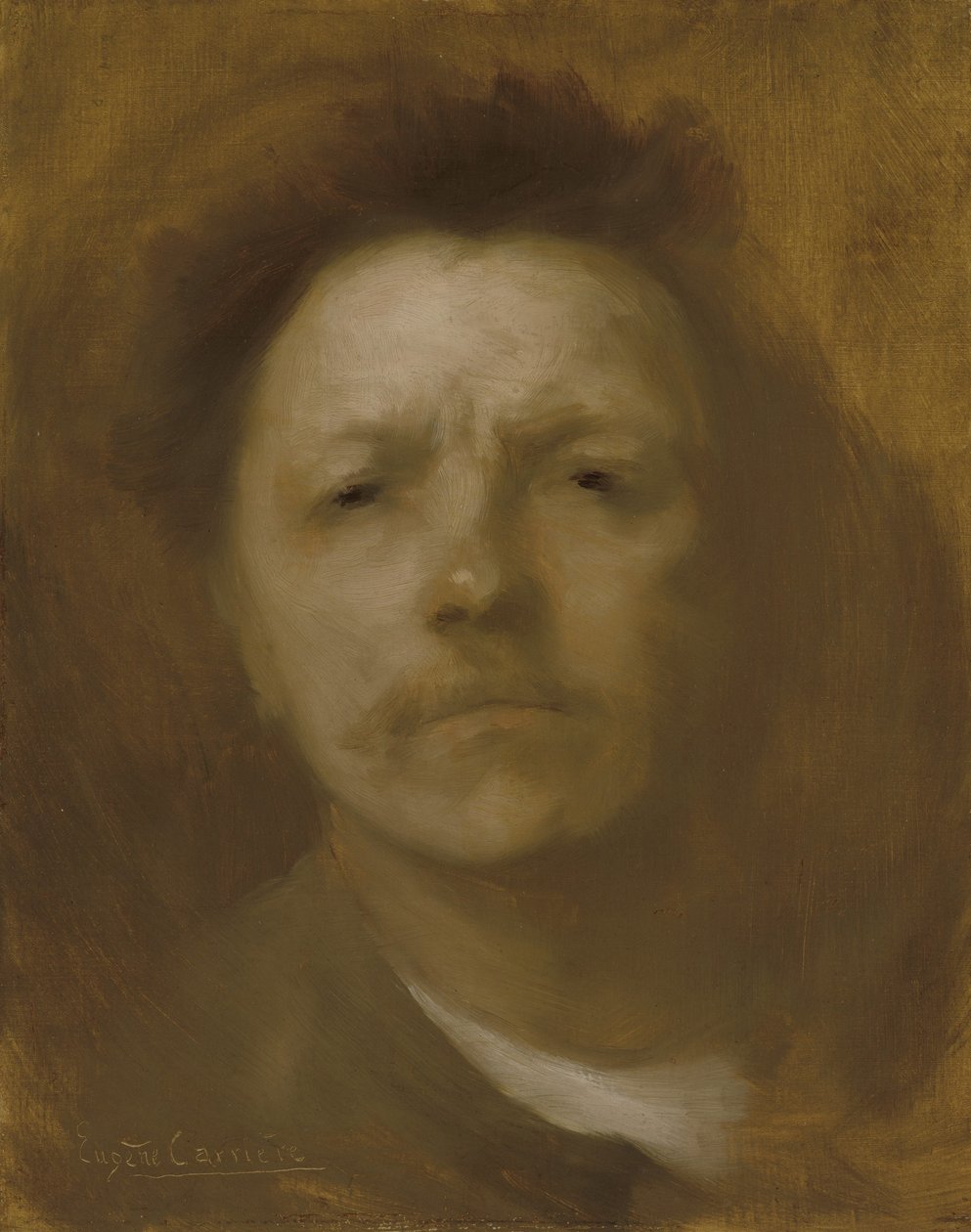 Autoportrét, c.1893 od Eugène Carrière