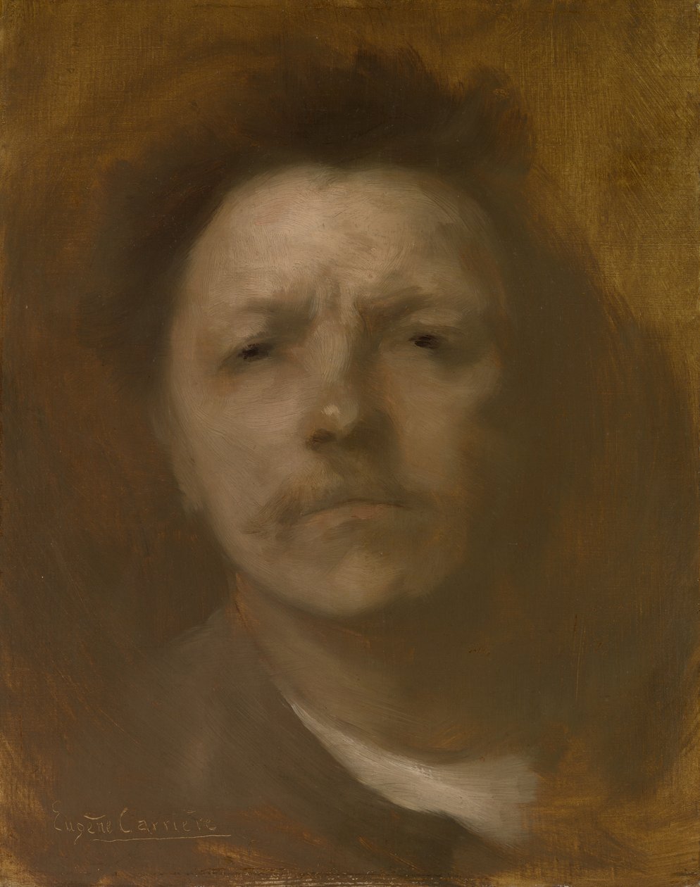 Autoportrét, ca. 1893. od Eugène Carrière