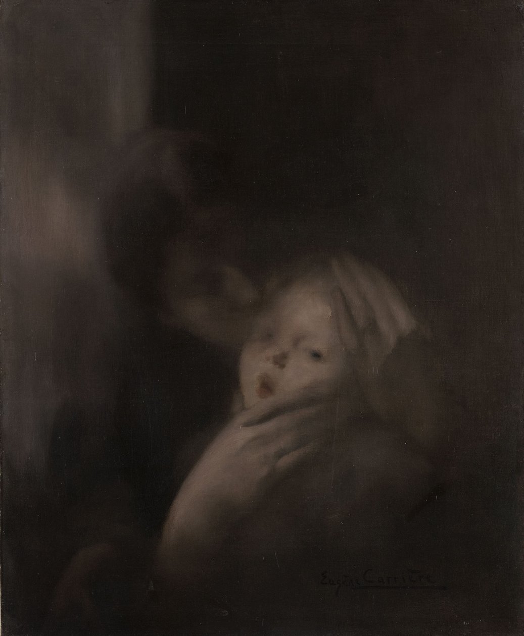 Něžnost (Tenderness) od Eugène Carrière