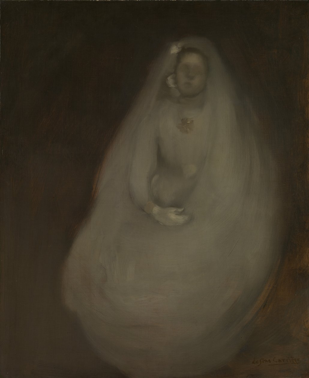 První přijímání, ca. 1896. od Eugène Carrière