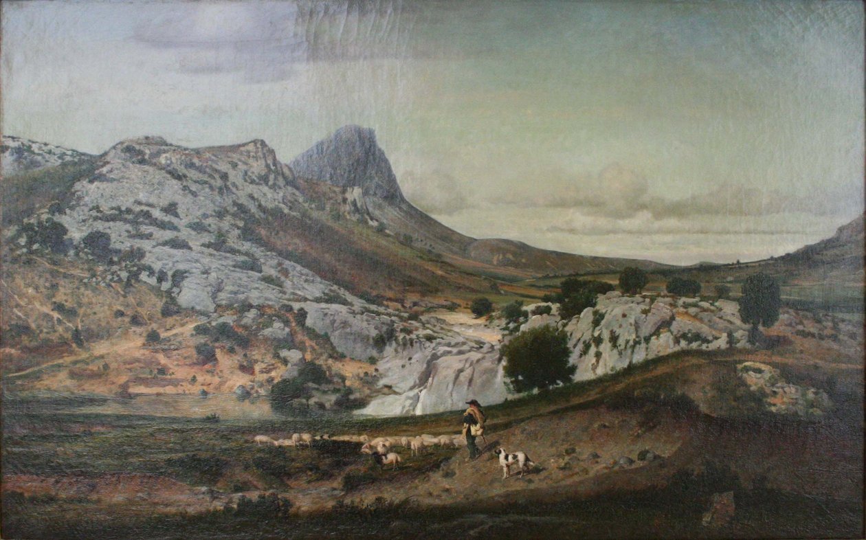 Garrigues Pic Saint-Loup od Eugene Castelnau