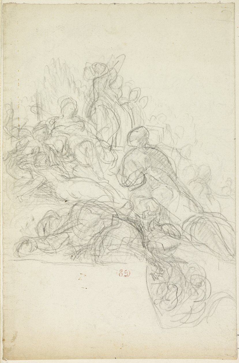 Alegorická nebo mytologická scéna od Eugène Delacroix
