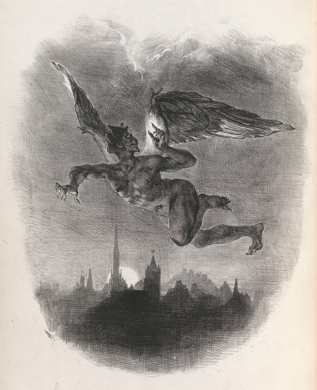 Faust, 1828, 1828. od Eugène Delacroix