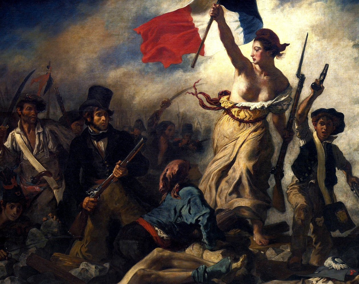 Svoboda vede lid od Eugène Delacroix