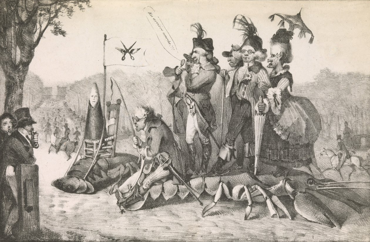 Raci v Longchamps, 1822., 1822. od Eugène Delacroix